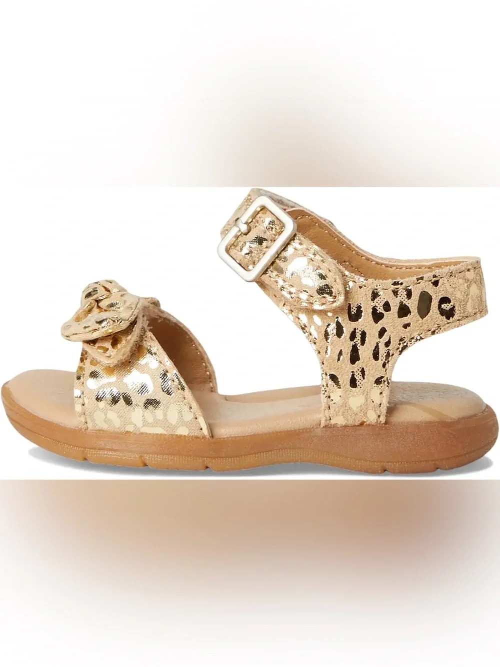 Brand New Stride Rite Toddler Girls Whitney Leopard Sandals, Size 10, NWT